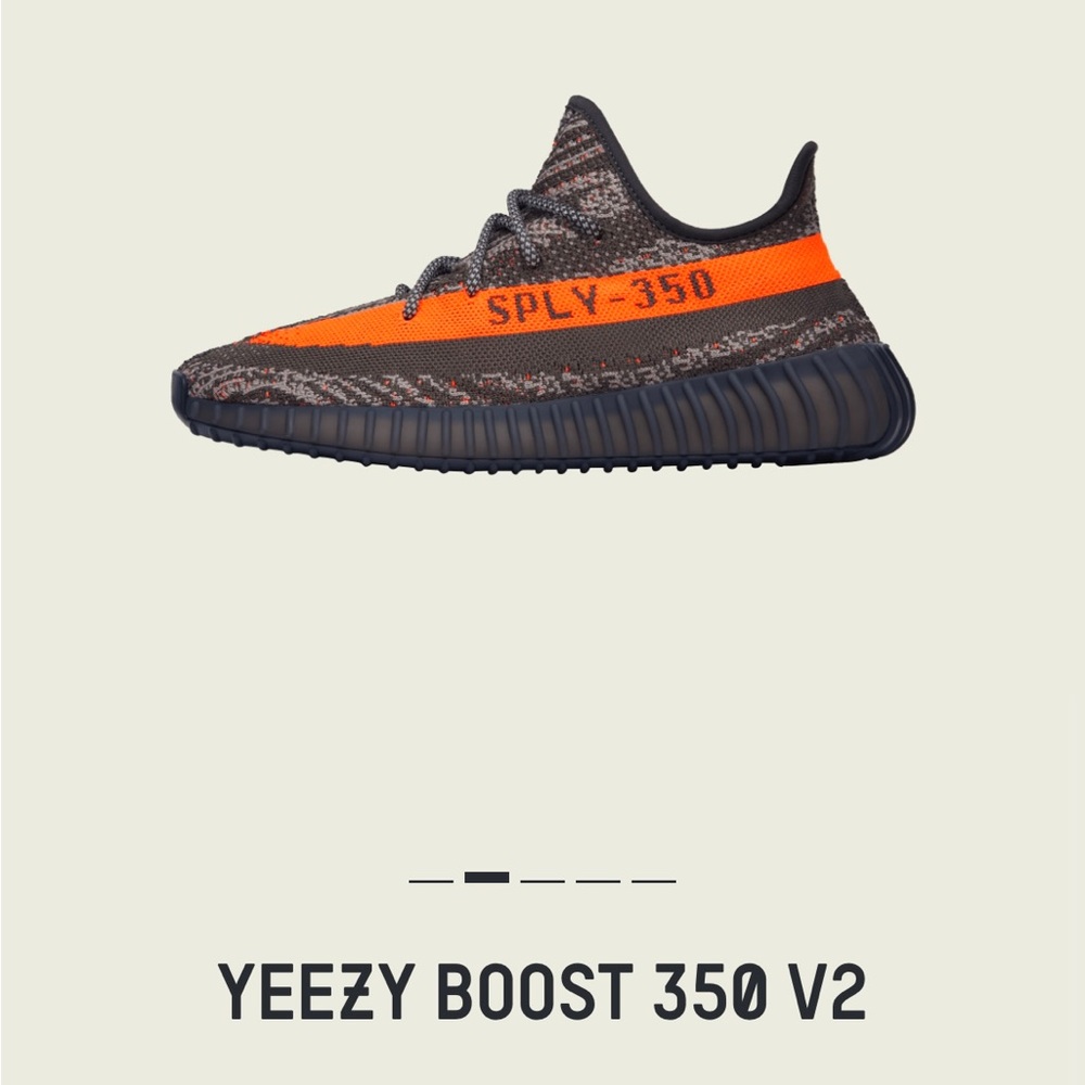 Yeezy boost 350 brand new with Tags and receipt from the confirmed App too big.